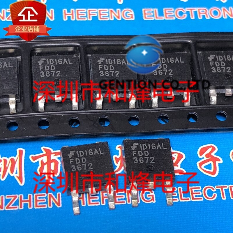FDD3672 TO-252 100V 44A 10 ,  , 100% ű  